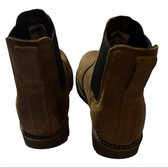 Women's Leather Carhartt Chelsea Frontier Boots Water Resistant Size 9 NEW - Picture 4 of 8